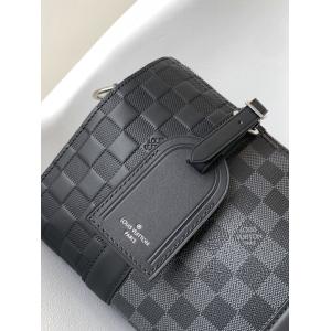 Branded Mens LV Keepall BandoulièRe 25 Checkerboard Messenger Bag