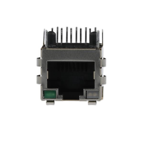Buy J00-0065NL Fast Jack™ rj45 female connector RJ45 Ethernet Jack 1x1 Tab-DOWN RJ45 at wholesale prices