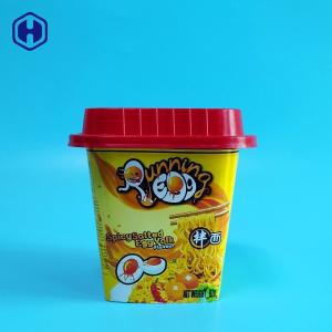 Quality Instant Food 92MM IML Plastic Containers With Holes for sale