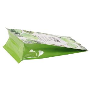 Food Packaging Resealable Plastic Coffee Powder Pouch With Zipper