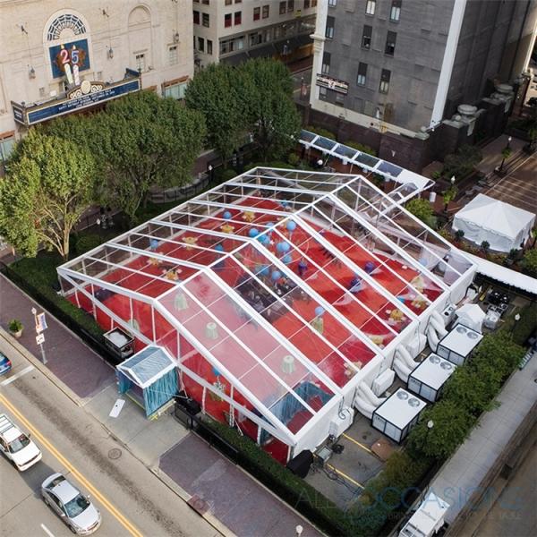 Pagoda Clear 40m Outside Event Tents For Wedding Reception