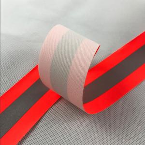 100% Cotton Reflective Webbing Reflective Fabric Tape For Garment