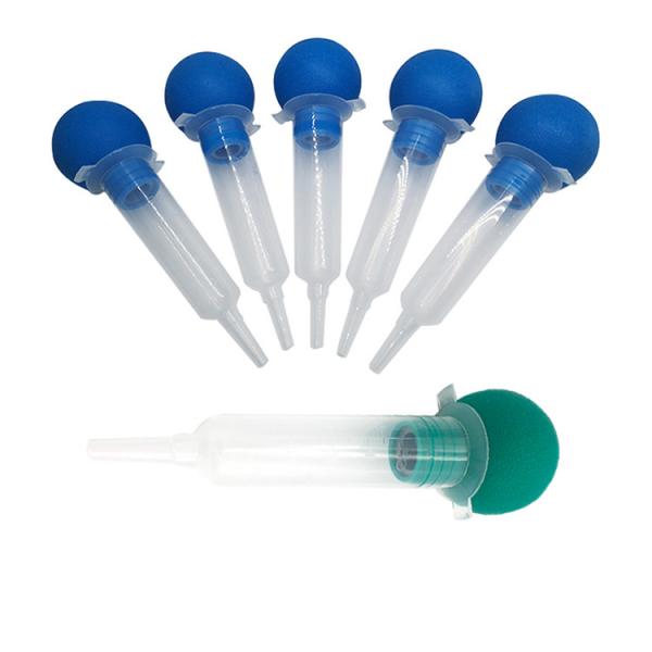Large Medical Disposable Products Plastic Enema Bulb Type Irrigation Syringes 60Ml
