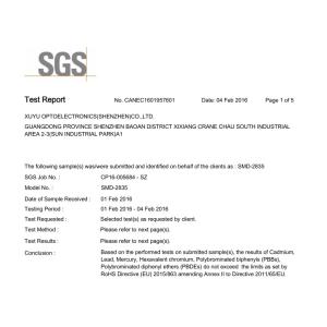 Shenzhen Specxiang Technology Co., Ltd. Certifications
