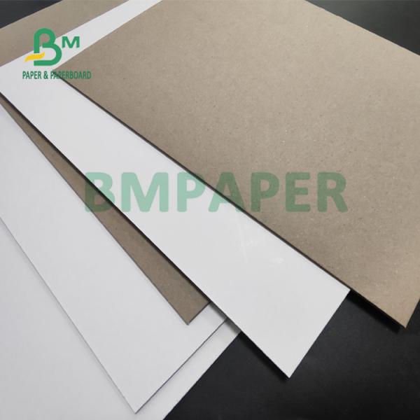1.5mm 2mm Laminated Rigid Board With One Face White 1m x 1.3m Good Stiffness 