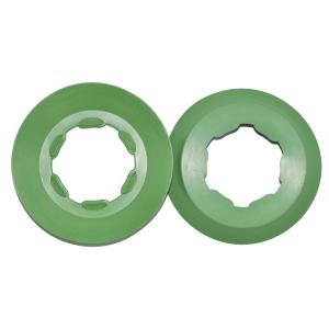 Car Buna EPDM MVQ Rubber Gasket Ring Orange O Ring Molded Gasket