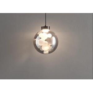 Italian minimalist bedroom bedside chandelier modern simple light luxury high