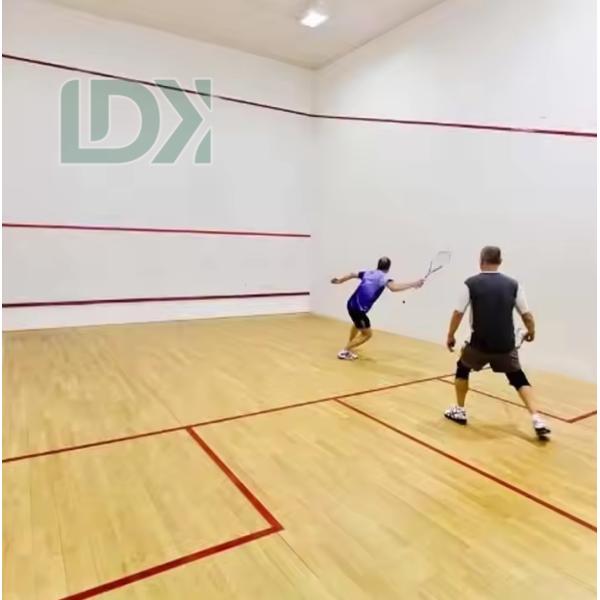 LDK Sports Equipment Portable Squash Court Flooring For Customized Indoor Games Center Construction