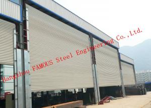 Quality Frequency Controlled Vertical Lifting Fabric Industrial Doors For Large Openings for sale