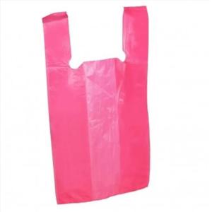 Biodegradable PLA PBAT 25 Micron Compostable T Shirt Bag
