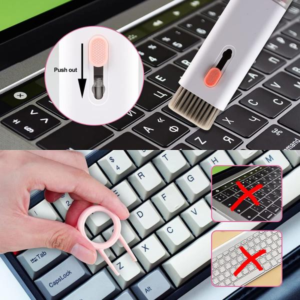 7 In 1 Multifunctional Laptop Keyboard Cleaning Brush Pen Kit