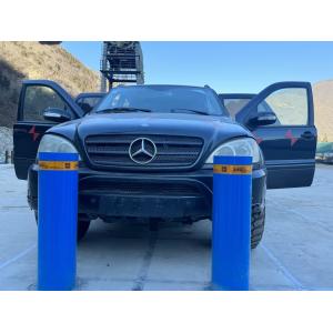 Stainless Steel Fixed Bollards 25kg Surface Mount Security Barrier