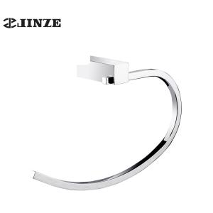 Professional Bathroom Hardware Accessories Wrought Iron Hanging Towel Rack