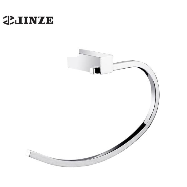 Buy Professional Bathroom Hardware Accessories Wrought Iron Hanging Towel Rack at wholesale prices