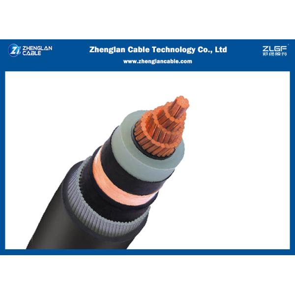 30kv cu/xlpe/cts/pvc/awa/pvc single core cable