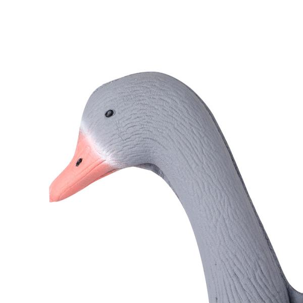 Grey Color Hunting Foam Goose Decoys XPE Russian Goose 3D Type 3 - Resting Standing And Eating