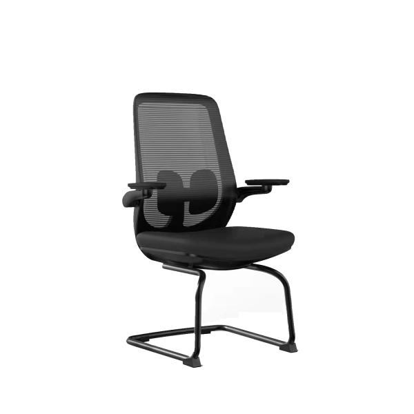 Metal Type Stainless Steel Mid-Back Mesh Office Conference Chair for Comfort and Style