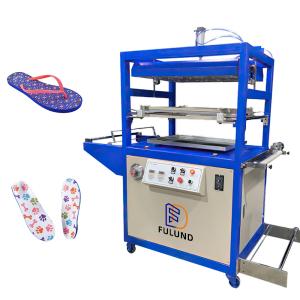 Cheap 3D vacuum EVA beach shoes sole heat transfer machine