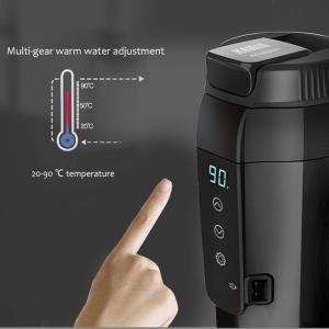 Customized Car Smart Heated Stainless Steel Vacuum Mug Electric Temperature