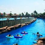 Fun And Exciting Lazy River Amusement Park With Serene Landscape And Customizabl