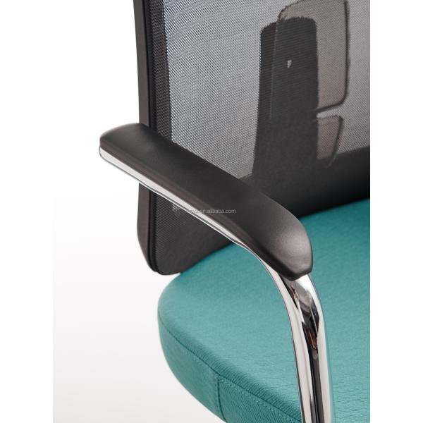 Commercial Furniture Mid Back Gas Lifting Swivel Office Chair for Staff and Visitors