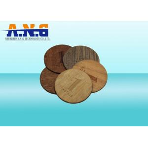 Eco-Friendly Custom Antique Circle Cutting Wooden Business NFC Card / blank card