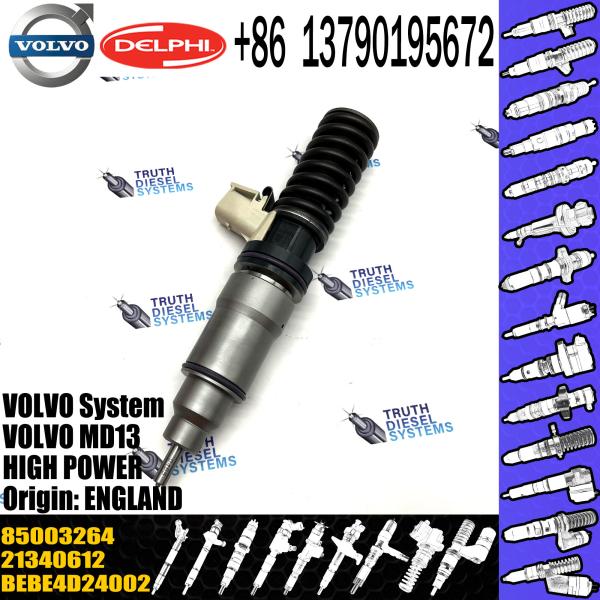 Common Rail Uint Electric Injector Fuel Pump Nozzle BEBE4D24002 for excavator EC480 21340612 21371673 85003264