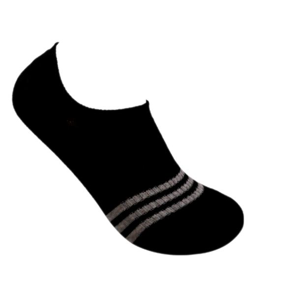 Running Anti Skid Striped Ankle Socks , Novelty Cushioned Ankle Socks For Men