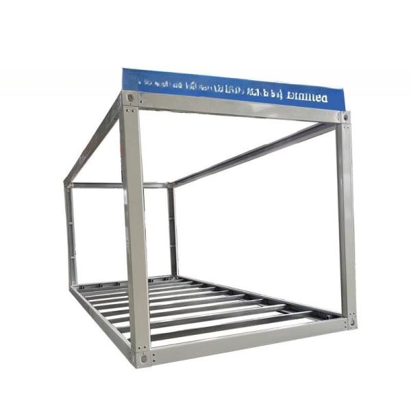 Buy Corten-A SPA-H Main Steel Structure 6x3x2.8 Meter 20ft Galvanized Light Steel Flat Pack Prefab House Modular Home Room Container Frame at wholesale prices