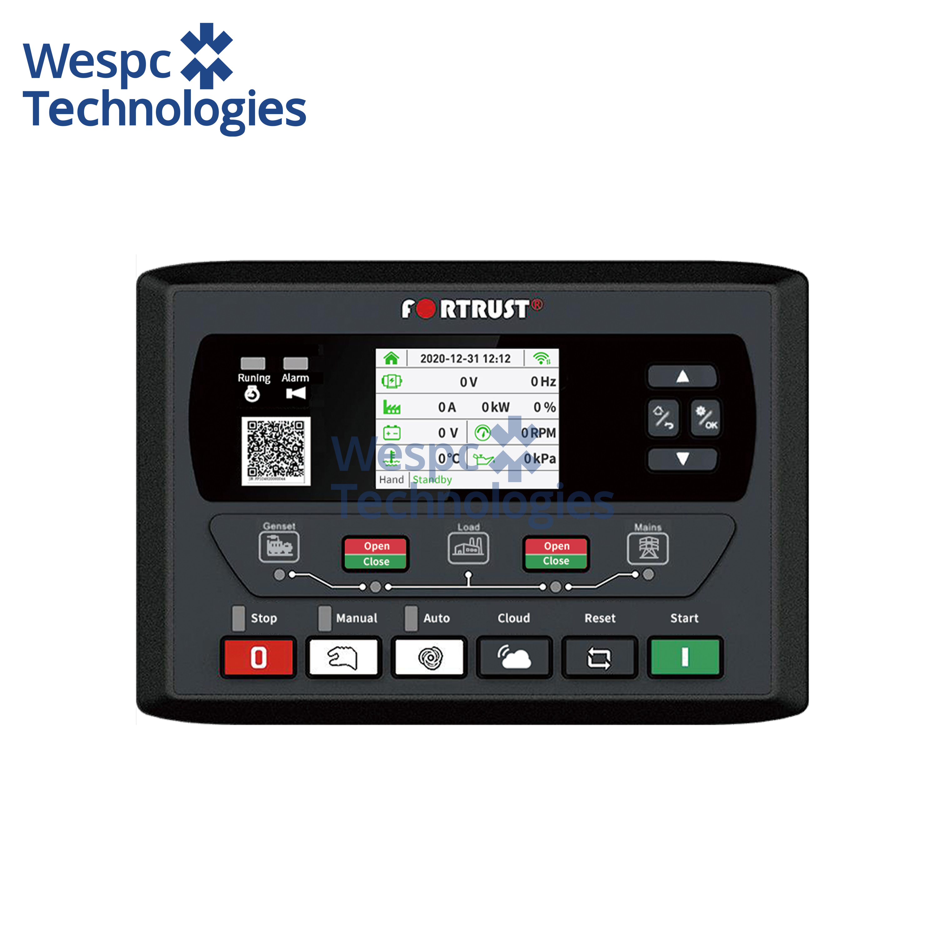 WESPC Original GEC6120D Controllers Utility Detection And Automatic Transfer