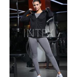 Quality Ladies Long Sleeve Hoodie And Leggings Quick Dry Anti Bacterial for sale