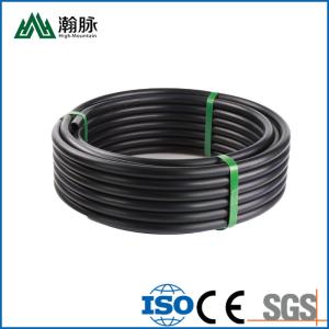 Quality 20mm Black HDPE Irrigation Pipe Plastic Water Supply Roll Tubing for sale