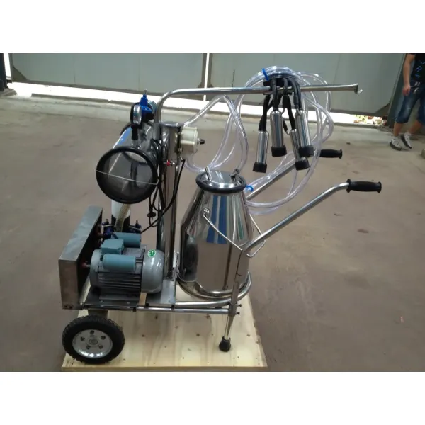 Hl-Jn01 Single Cow Bucket Vacuum Pump Milking Machine