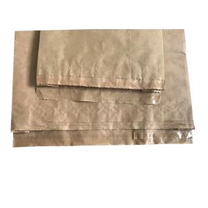 10kg 20kg Sewn Open Mouth Multiwall Paper Bags Flexo Print