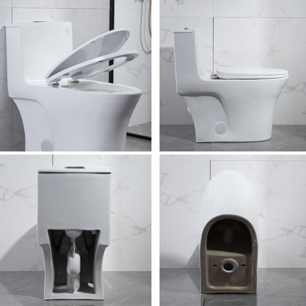 Buy Odm Dual Flush Elongated Toilet With Side Holes American Standard at wholesale prices