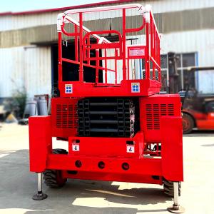 Mobile Electric Self-propelled Hydraulic Scissor Lift Platform Table Aerial Man