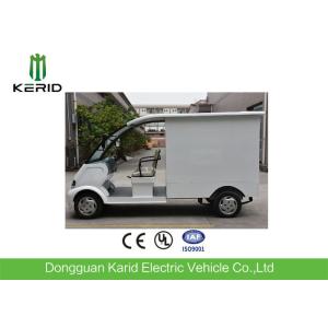 China Small Dimension 48V / 4kW Electric Cargo Van With Enclosed Container on sale