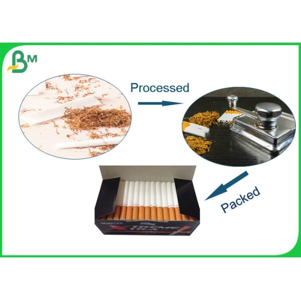 26gsm 28gsm Food Grade Safe White Cigarette Paper Roll With 28mm 32mm 35mm 