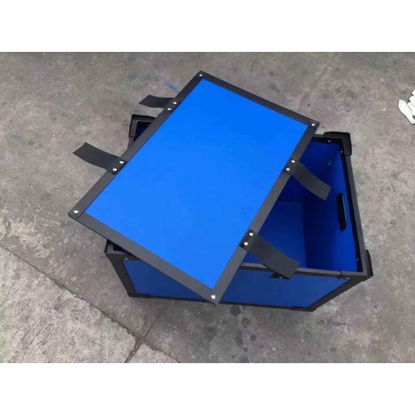 Buy Plastic Turnover Box PP Corrugated Crates Hollow Sheet Customized Flate Surface at wholesale prices