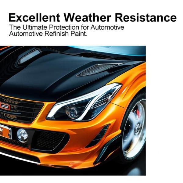 Buy Excellent Weather Resistance 2K Automotive Coating The Ultimate Protection for Automotive Refinish Paint at wholesale prices