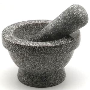 Granite Stone Pestle And Mortar Set polished Herb Tools