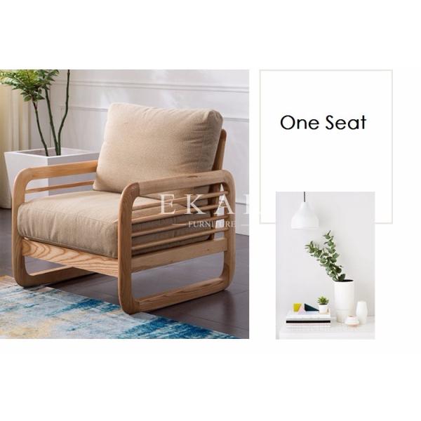 New Model 6 Seater Wood Sofa Set