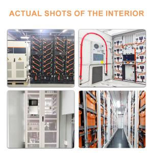 20ft Containerized Battery Storage System 1505kWh AC400V 50/60Hz