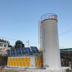 Combined Solar Powered Sewage Treatment Plant SBR Energy Saving Wastewater