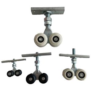 25mm Sliding Door Top Track Roller Bracket 2 Or 4 Wheel 3m 100kg Load