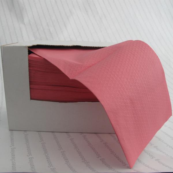 Buy Oil Absorbent Heavy Duty Polypropylene Industrial Cleaning Wipes at wholesale prices