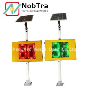 CE Certified Solar Radar Traffic Signal Featuring Integrated Radar Technology