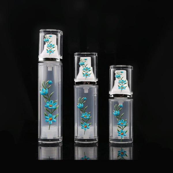 Skin Care Cosmetic Pump Bottle 15ml 30ml 50ml