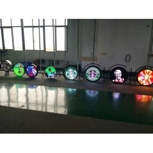 P3 P4 P4.68 Double Sided Waterproof Outdoor Store Round Sign Board Digital