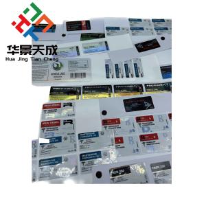 China Digital Printing Method Glass Vial Labels With Permanent Adhesive And Vials on sale